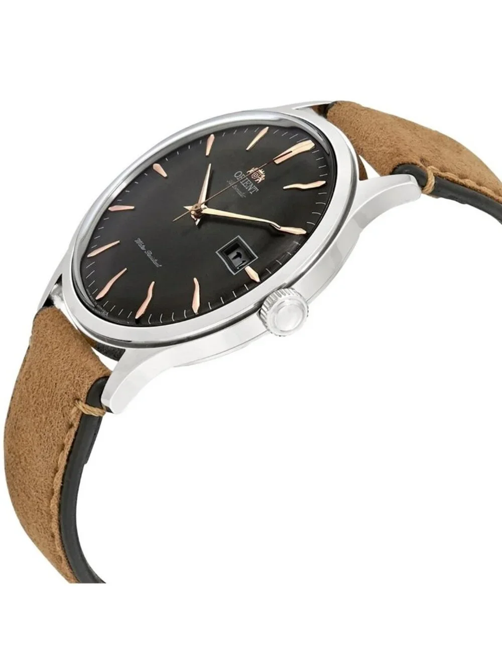 NWT Orient Bambino Version 4 Automatic Grey Dial Men's Watch